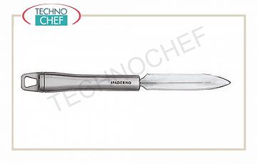 Serie 48278 mit Edelstahl-Griff Messer verziert Obst, 18/10 Stahlklinge, 22,5 cm lang, Edelstahl Griff