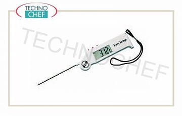 Thermometer Stift Digitalthermometer mit Stift und Falzen Anzeige, Bereich von -50 ° bis + 300 ° C, Division 1 ° C, Größe 15,5x4 cm