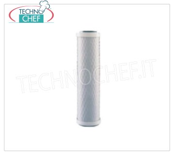 Technochef - 9'' AKTIVKOHLEPATRONE, für WASSERFILTER, Mod.PF02