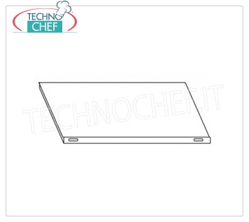 TECHNOCHEF – Glattes Regal aus Edelstahl 304, 90 x 50 cm, Mod. 699050