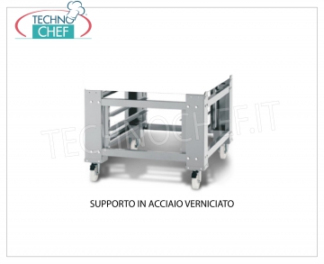 Ofen lackierte Stahlstütze UNICO-Halterung aus lackiertem Stahl für die Ofenmodelle ECC / I und EGC / R, Gewicht 50 kg, Abmessung 1 600 x 1040 x 860 h