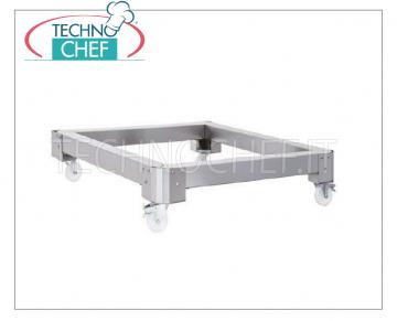 TECHNOCHEF - Edelstahl-Stützständer, niedrige Version, Mod.SBC/40