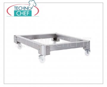 TECHNOCHEF - Edelstahl-Stützständer, niedrige Version, Mod.SBC/80