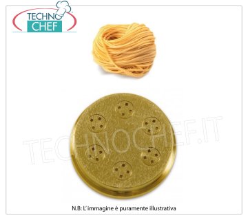 Technochef - Die Tagliolini 1,8 mm Bronzestempel für Tagliolini 1,8 mm