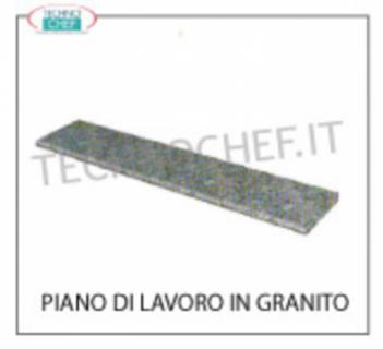 Worktop in Granit Arbeitsplatte in Granit für mod. SALZ 80 mm lang 1040