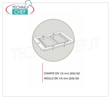 TECHNOCHEF - Anticorodal-Aluminiumform, Mod. GN1/4