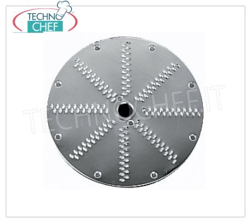 Reibscheibe mit 2 mm starken Filets