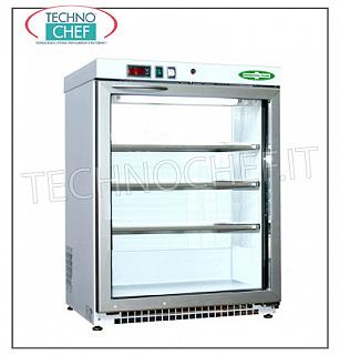Kühlschrank mit Gefrierfach für Apotheken, 1 Tür, lt.129 Gefrierschrank für Medikamente, 1 Tür, belüftet, Temperatur -15 ° -25 °, lt.129, Struktur aus weißer ungiftiger Hautplatte